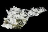 Quartz, Galena and Pyrite Crystal Cluster - Peru #149595-2